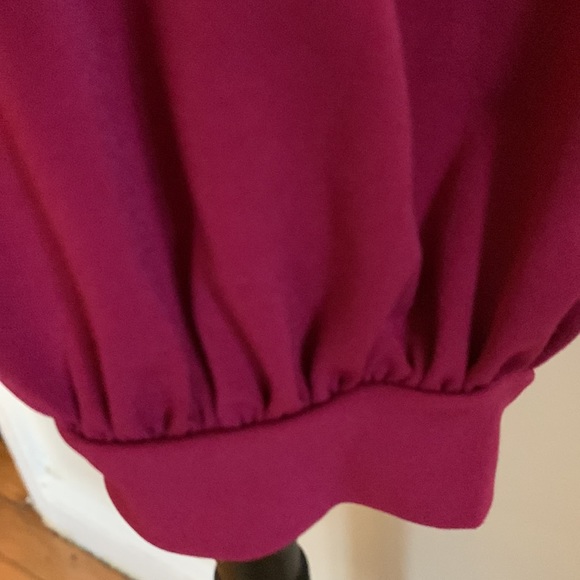 ❤️FINAL OFFER ❤️ EXPRESS Scoop Neck Blouse w Tie - Picture 3 of 7